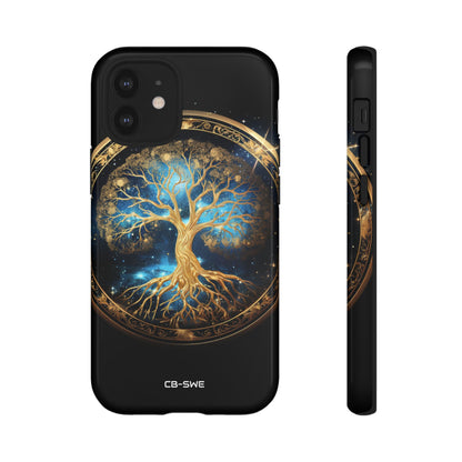 Cosmic Tree Radiance - iPhone Case