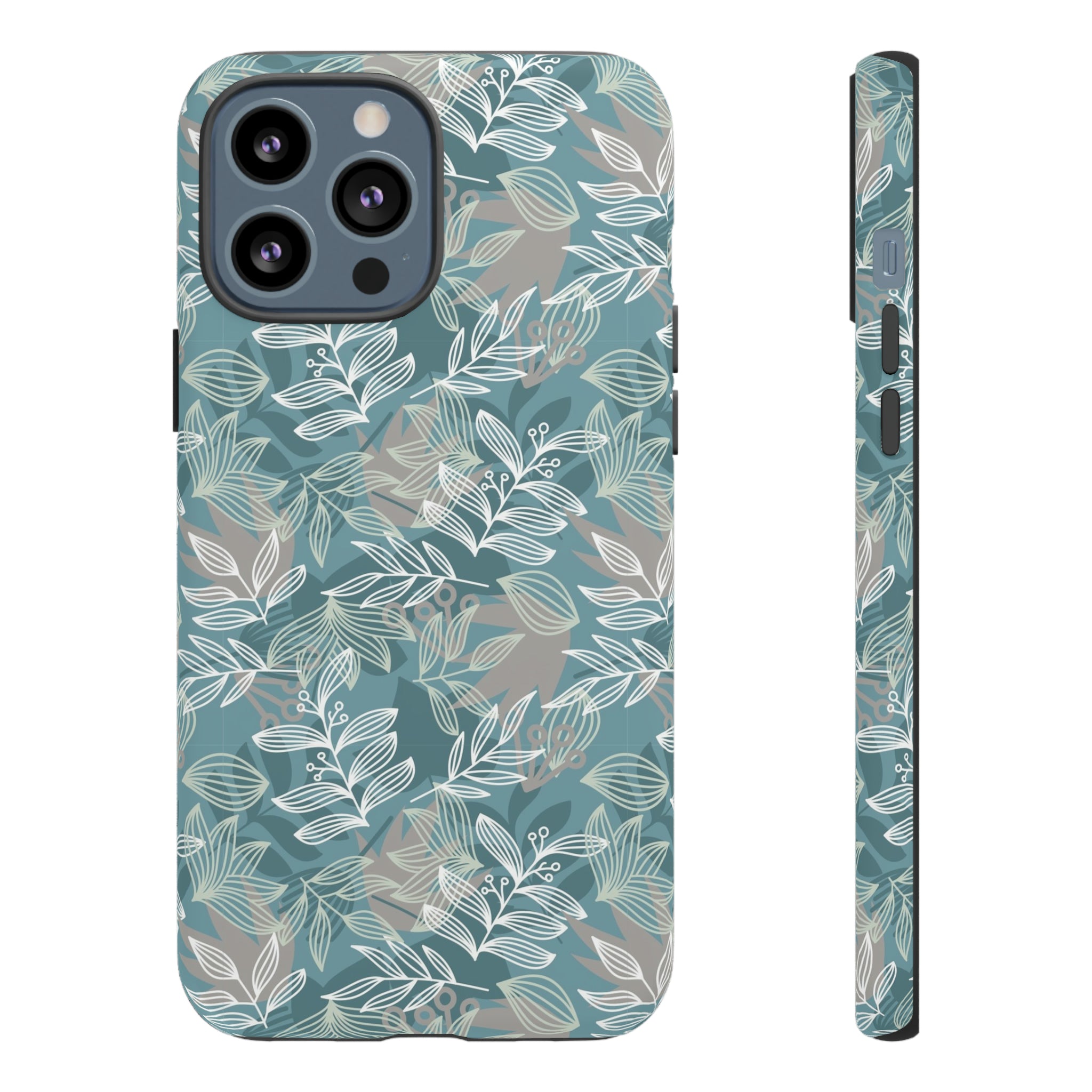 Leaf Mint - Protective Phone Case