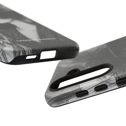 Timeless Elegance in Monochrome Samsung S24 - Tough Phone Case