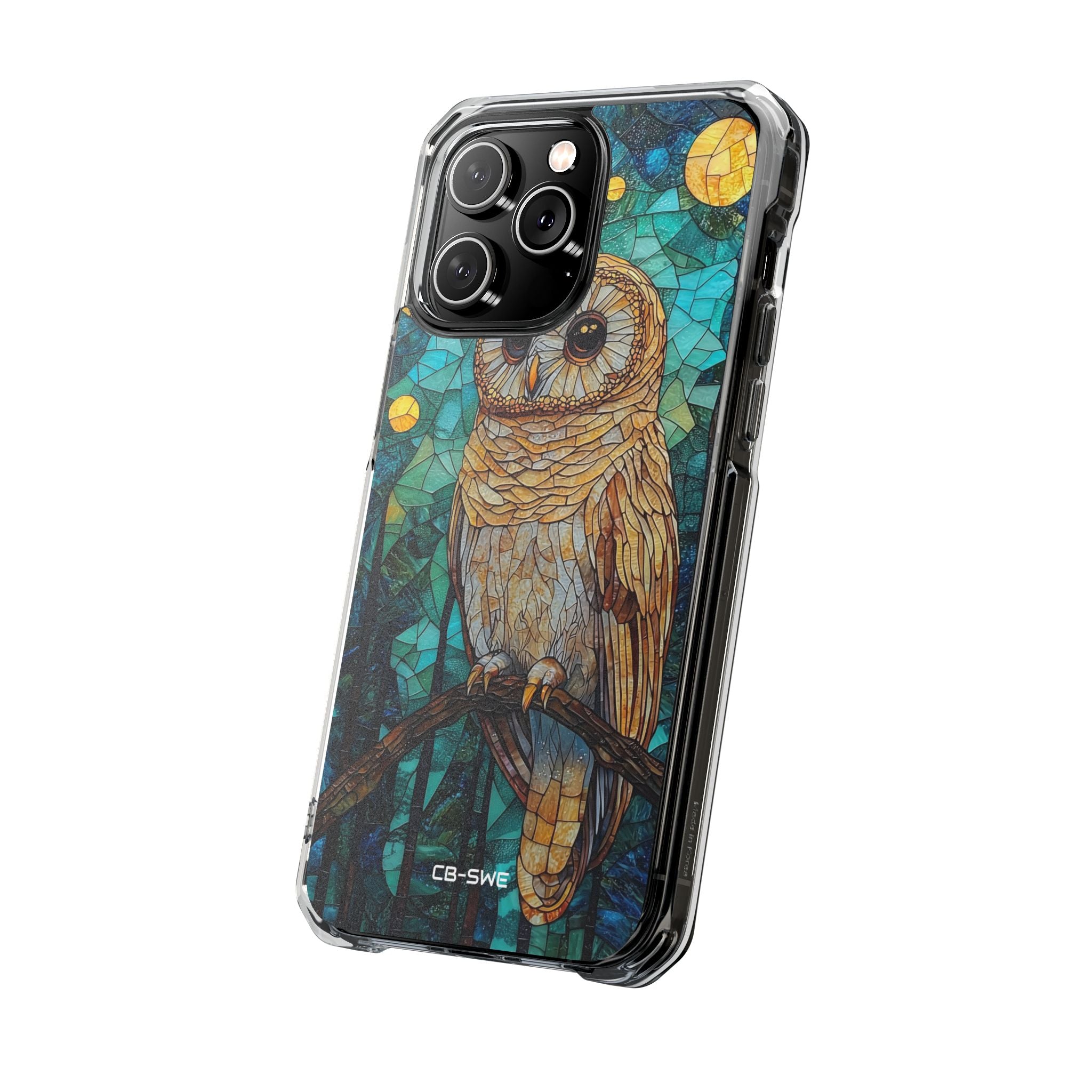 Celestial Owl Gaze iPhone Case - Impact
