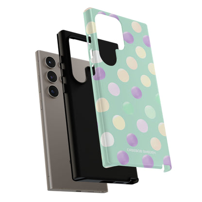 Pastel Polka Dots - Tough Samsung S24 Phone Case