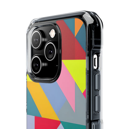 Dynamic Geometric Energy iPhone Case - Impact