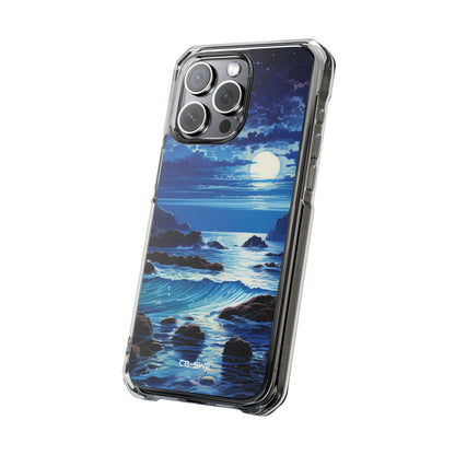 Moonlit Sea Dance iPhone Case - Impact