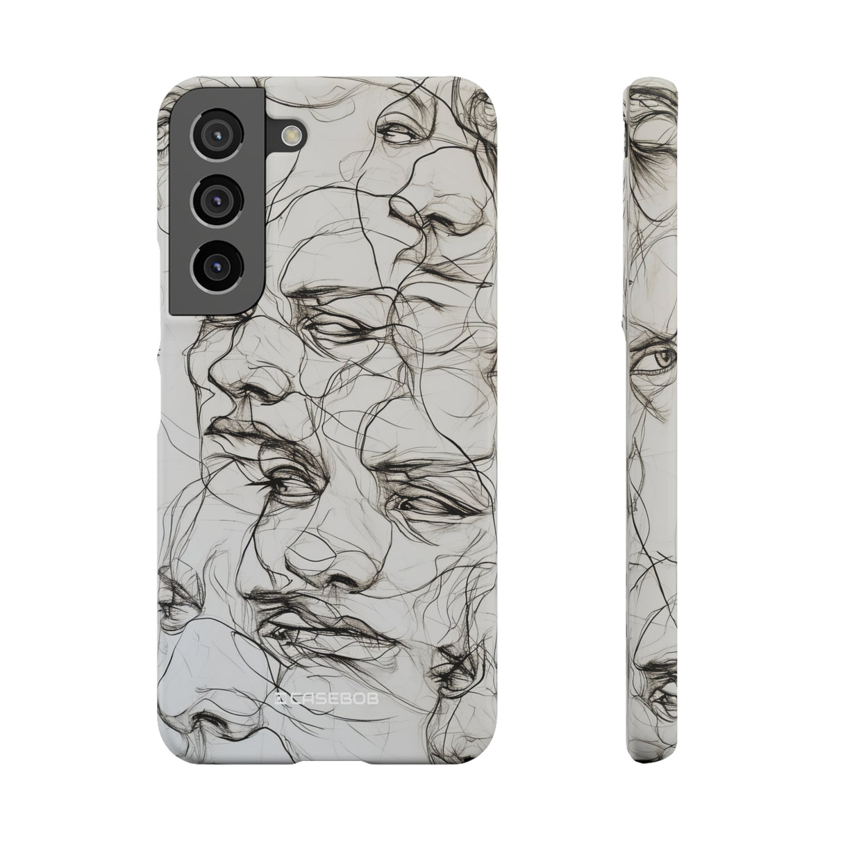 Ethereal Faces | Slim Phone Case for Samsung