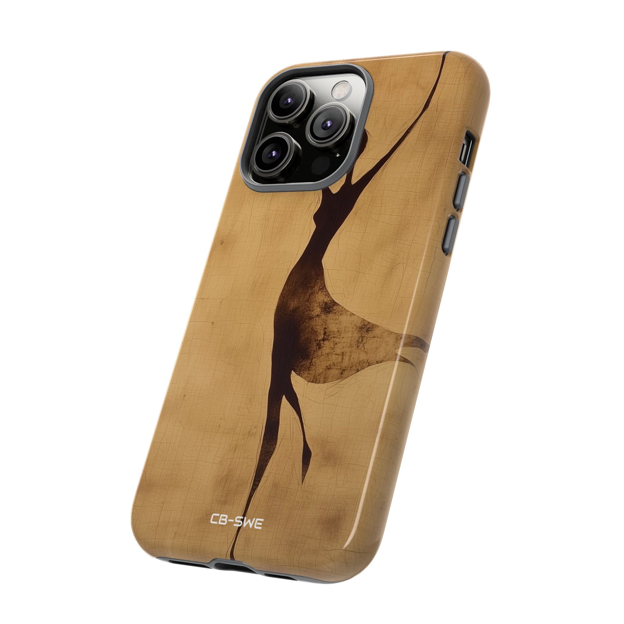 Dancer Shapes Light - iPhone Case
