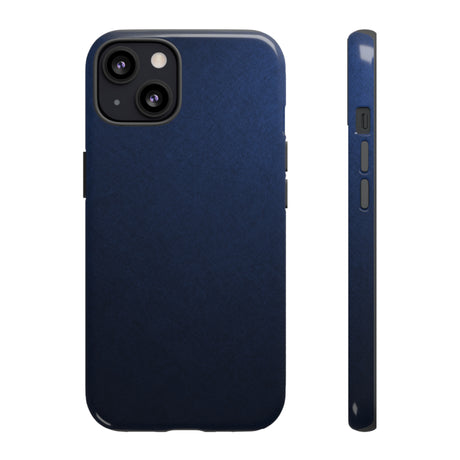 Gradient Black & Blue iPhone Case (Protective) iPhone 13 Glossy Phone Case