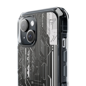 Circuitry Aesthetics - Phone Case for iPhone (Clear Impact - Magnetic)