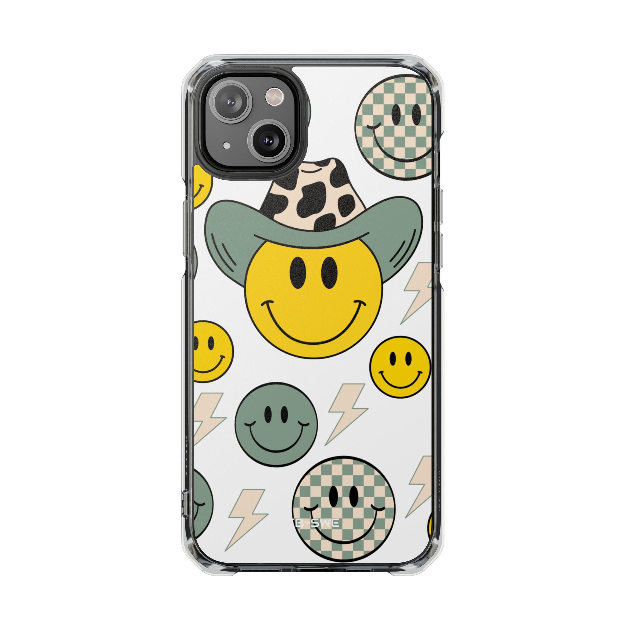 Pop Art Smiley Party iPhone Case - Impact