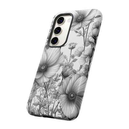Vintage Floral Etching Samsung S23 - Tough