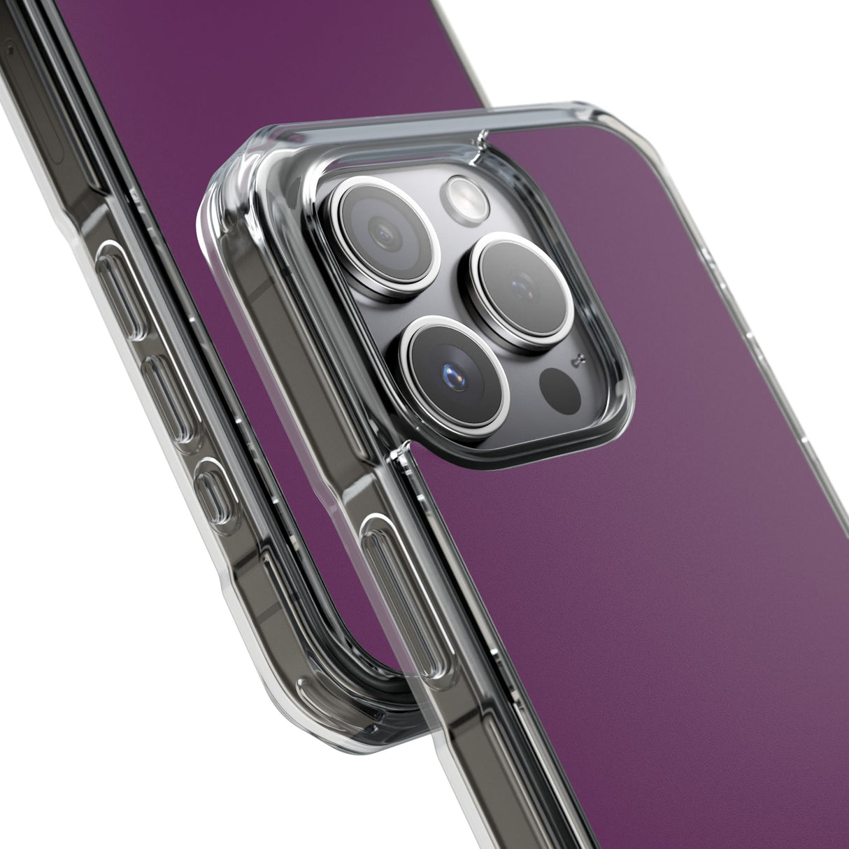 Palatinate Purple | Handyhülle für iPhone (Clear Impact Case - Magnetisch) 