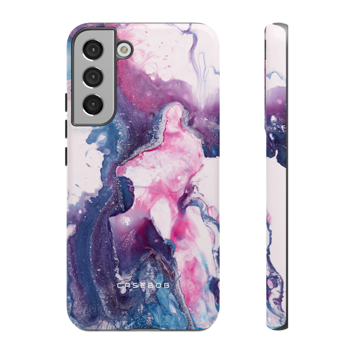 Blue & Pink Art - Protective Phone Case