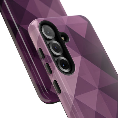Mosaico Geometrico Viola Samsung S25 - Tough