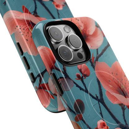 Floral Harmony Burst iPhone 16 | Tough+ Phone Case