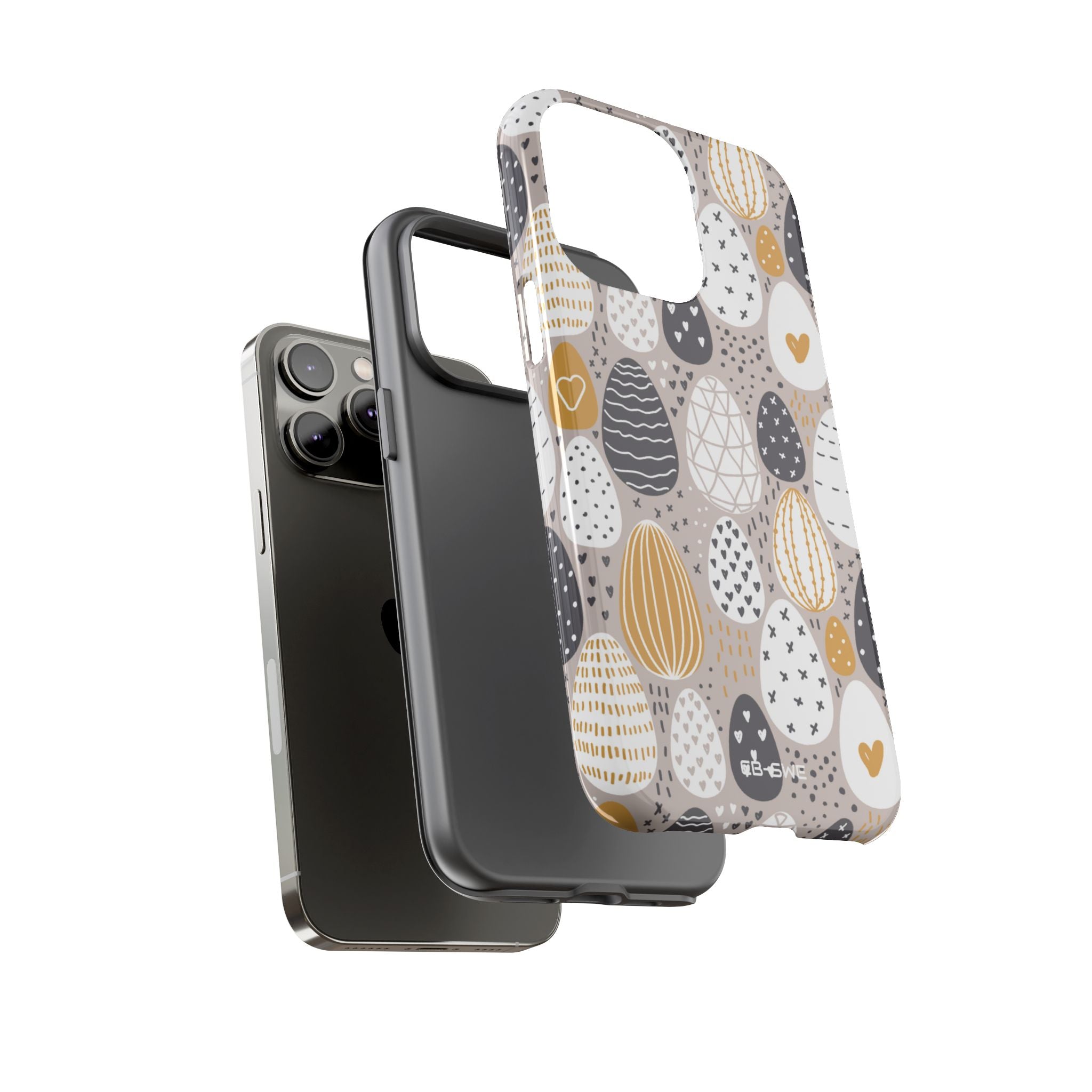 Easter Eggs Playful - iPhone Case