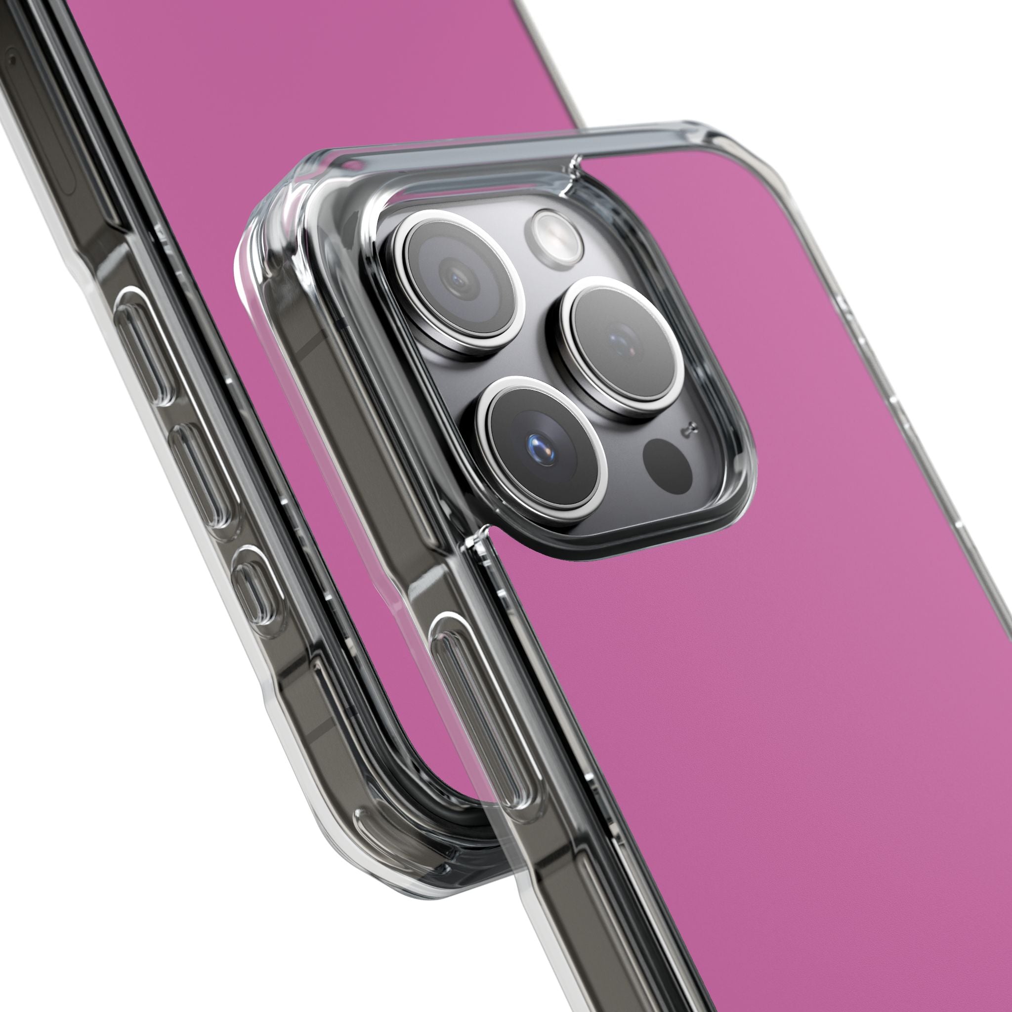 Super Pink - Clear Impact Case for iPhone