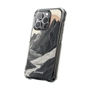 Tranquil Peaks - Phone Case for iPhone (Clear Impact - Magnetic)