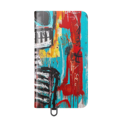 Neon Skull Chaos - Samsung S24 Case - Wallet