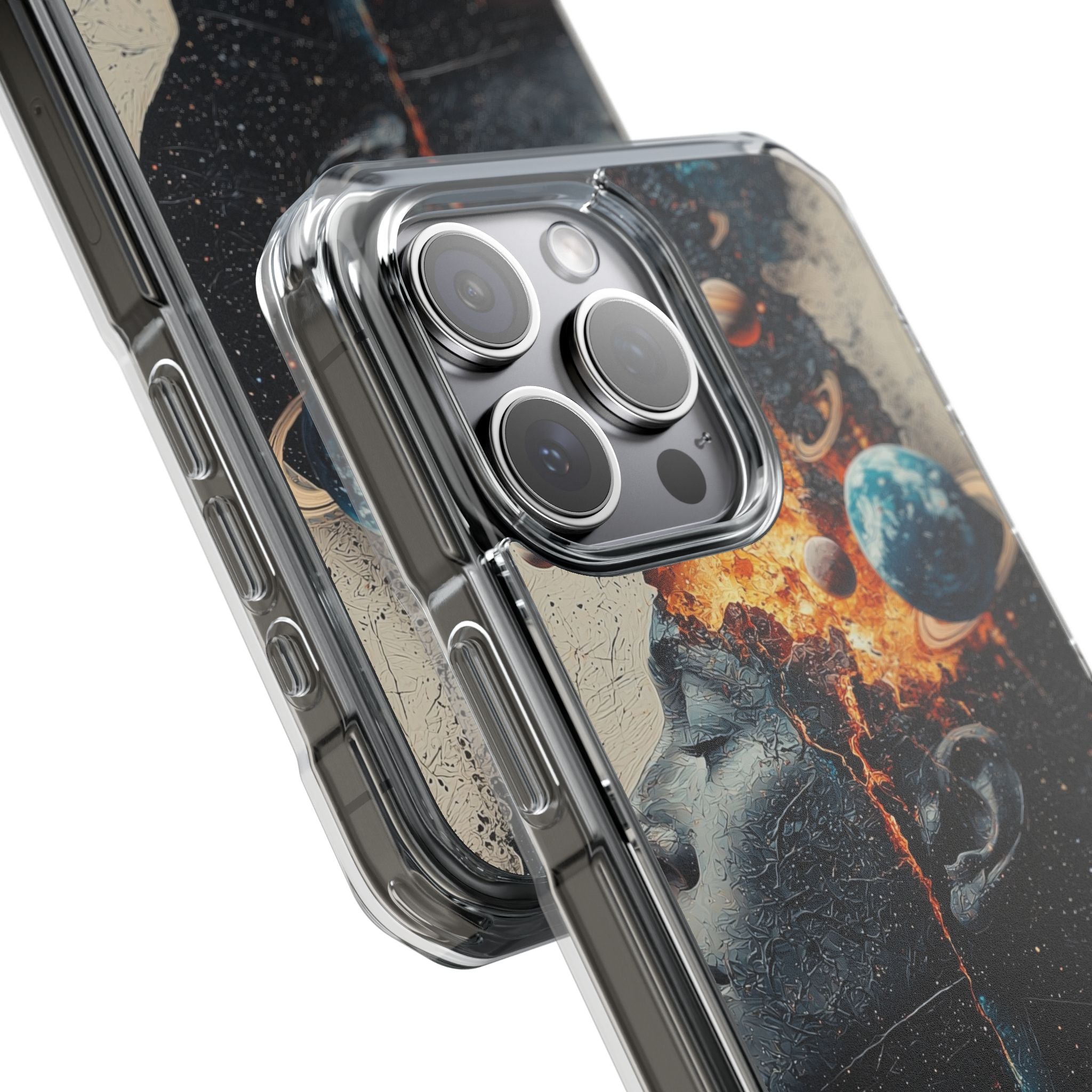 Cosmic Mind Erupts iPhone Case - Impact