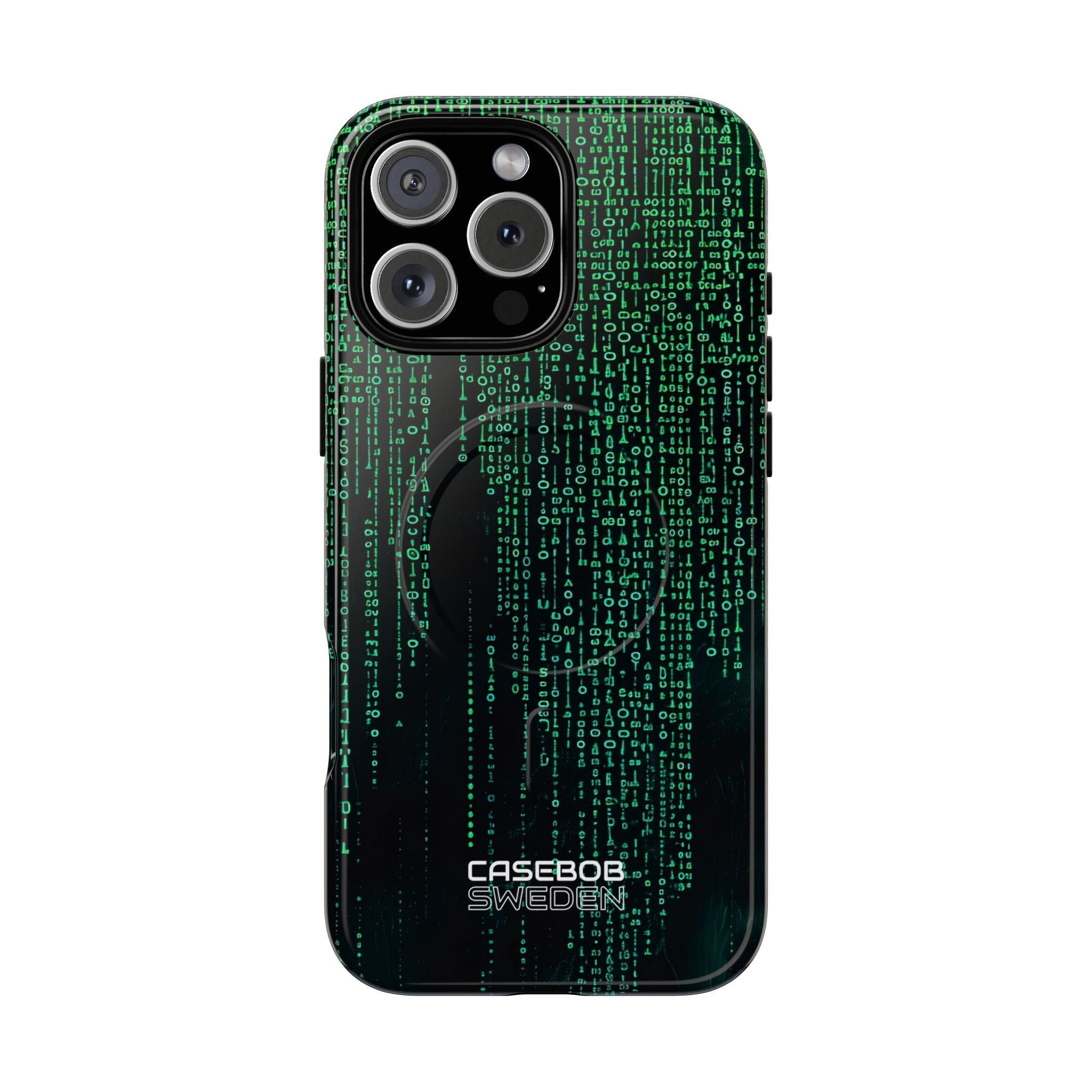 Neon Data Stream iPhone 16 - Tough+