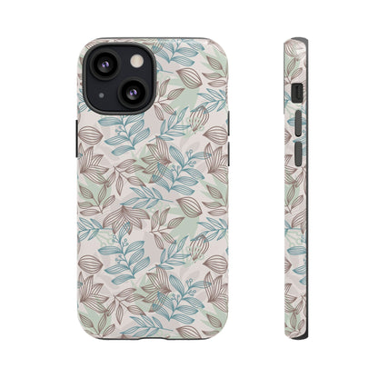 Minty Leaf - Protective Phone Case