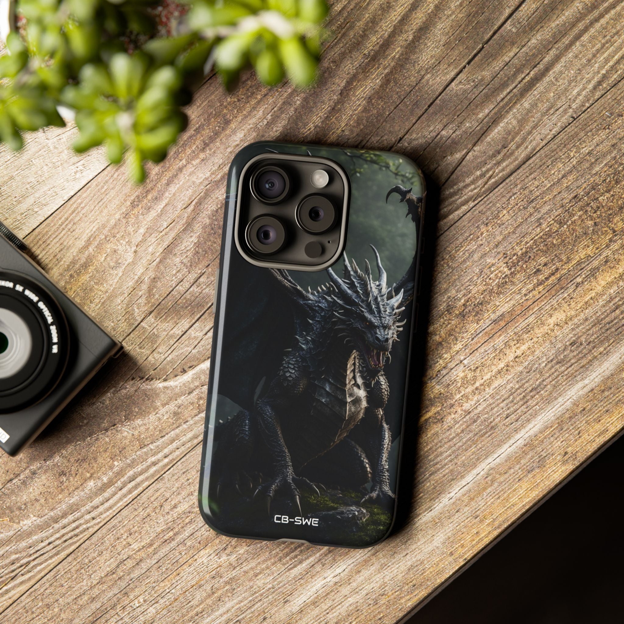 Dragon Emerges Mist - iPhone Case