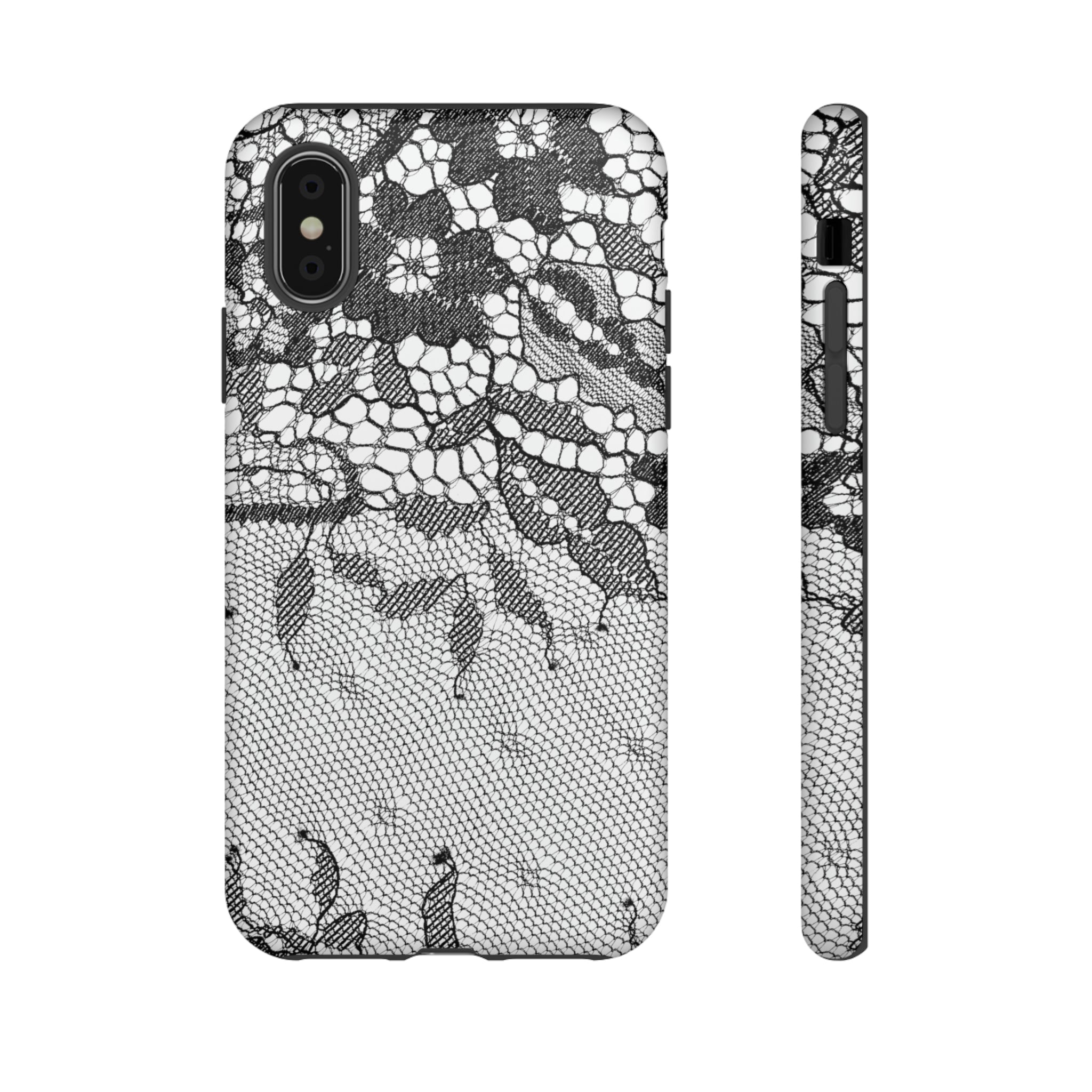 Roconda Gothic Flower - Protective Phone Case