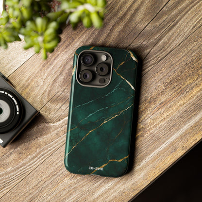 Emerald Veins Flow - iPhone Case