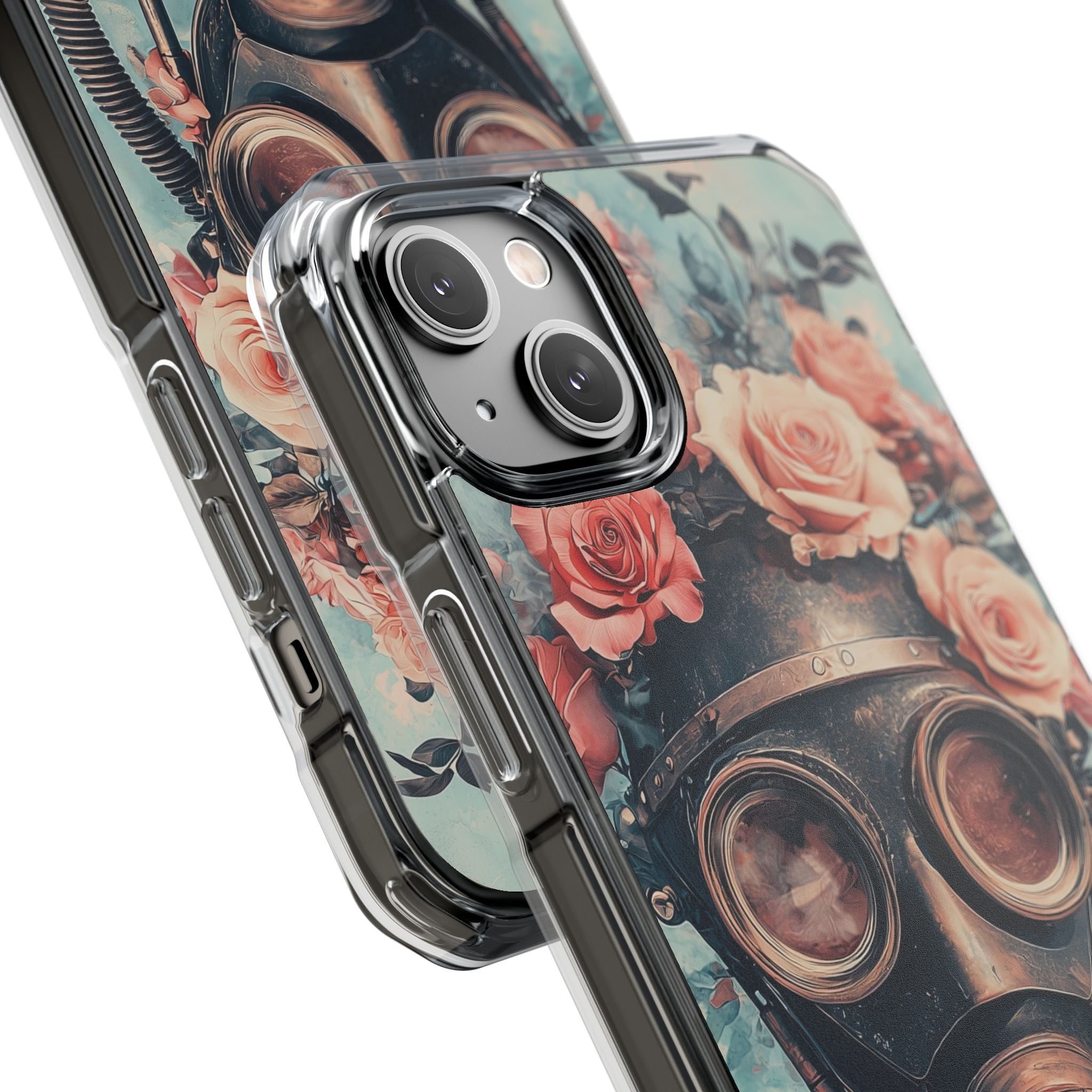Roses Embrace Mask iPhone Case - Impact