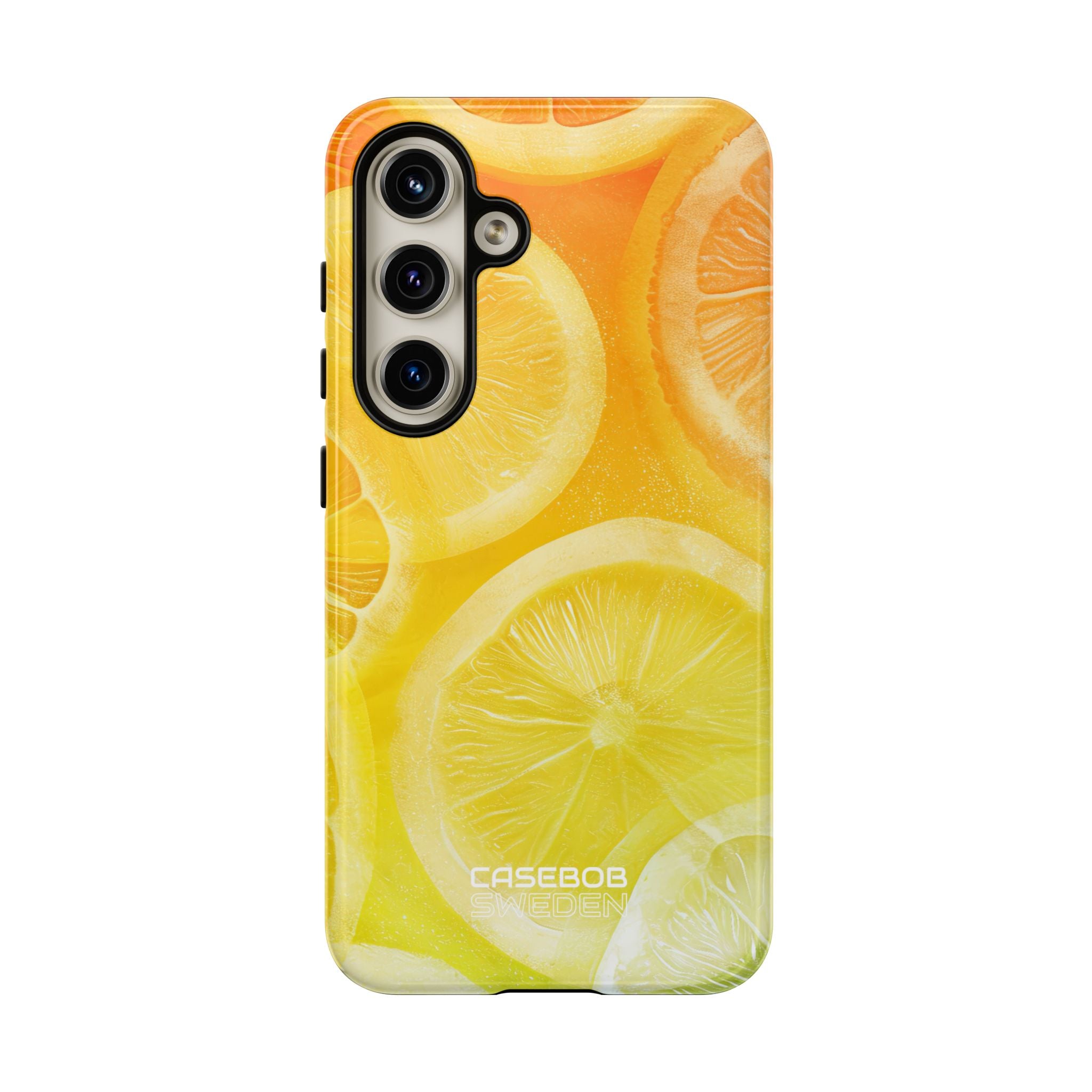 Citrus Splash Burst Samsung S24 - Tough