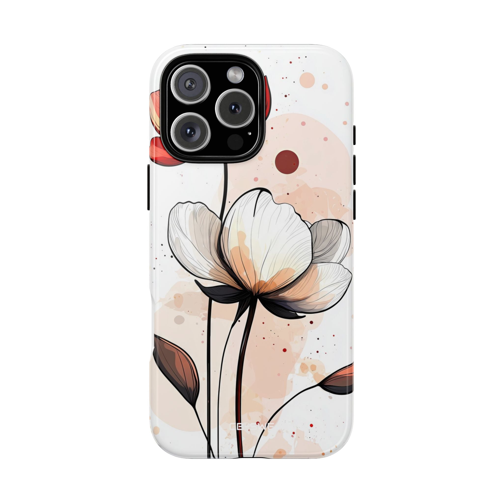 Vibrant Floral Elegance - iPhone Case