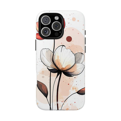 Vibrant Floral Elegance - iPhone Case