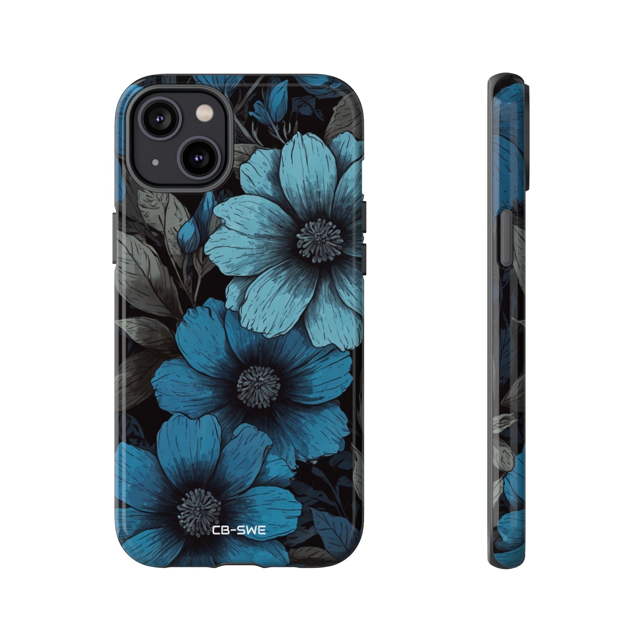 Flower Embrace Depth - iPhone Case