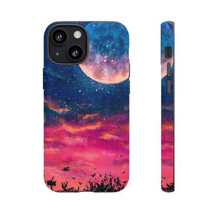 Oil painting - Big Planet - Protective Phone Case