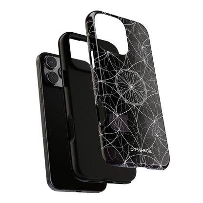 Radiant Petal Orbit iPhone 16 Pro Max Case - Tough