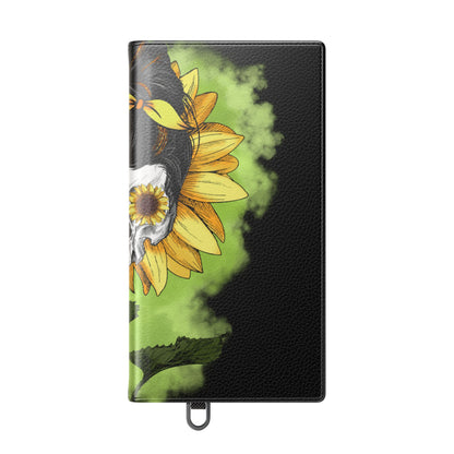 Skull Sunflower - Samsung S24 Ultra Case - Wallet