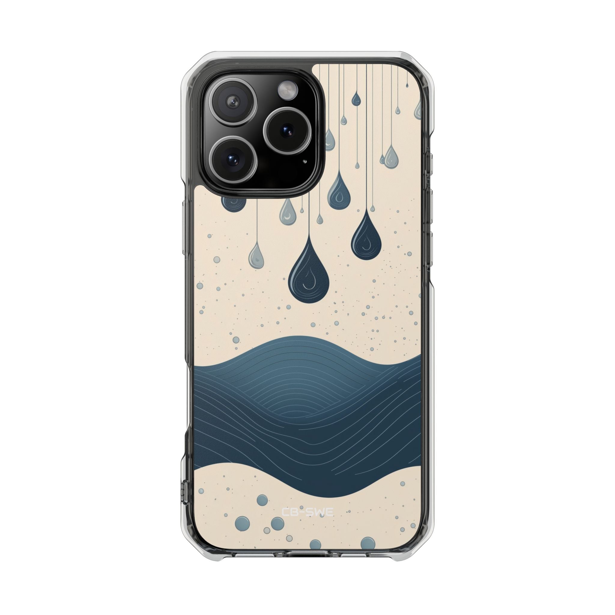 Gentle Waves Flow iPhone Case - Impact