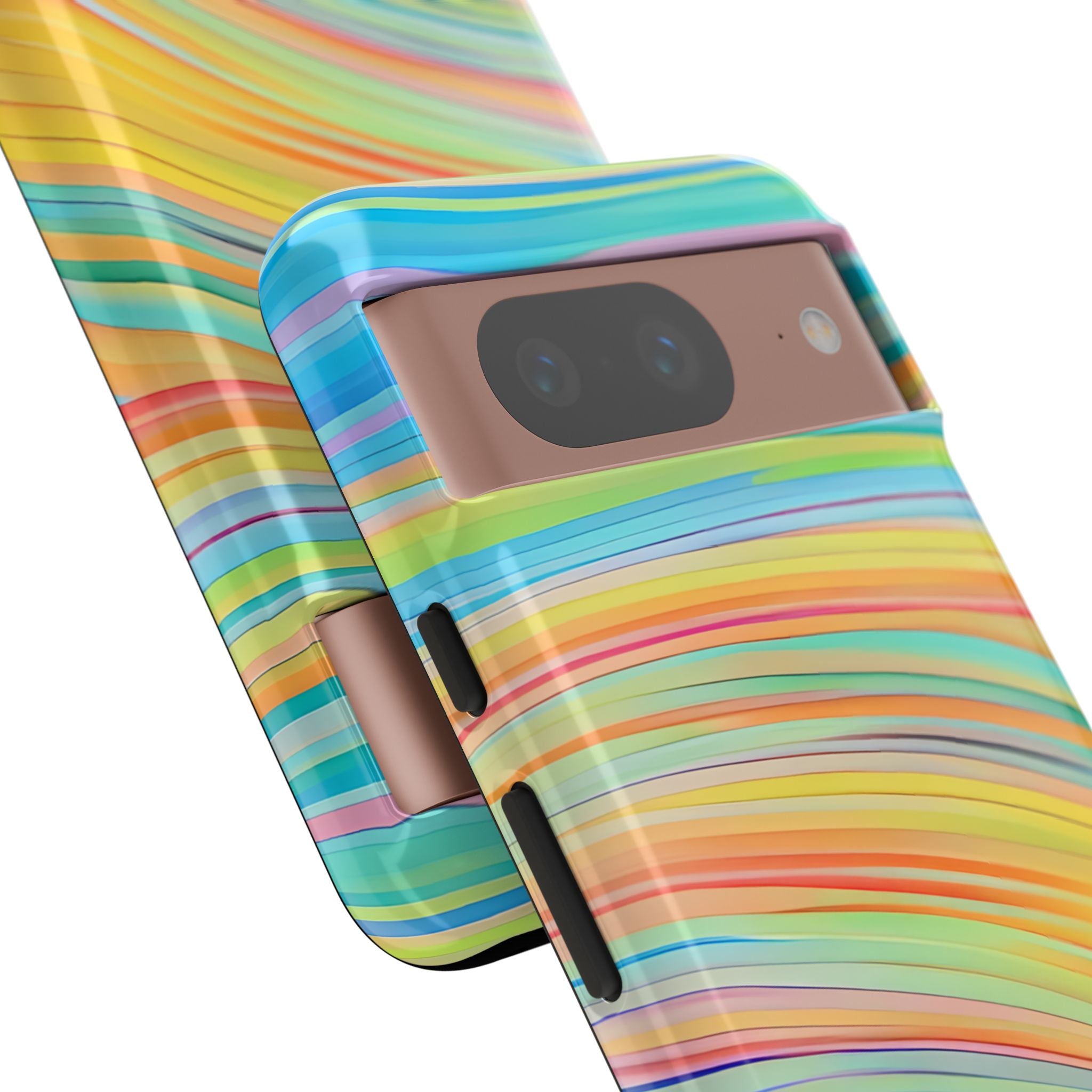 Vibrant Rhythmic Waves - Google Pixel Case
