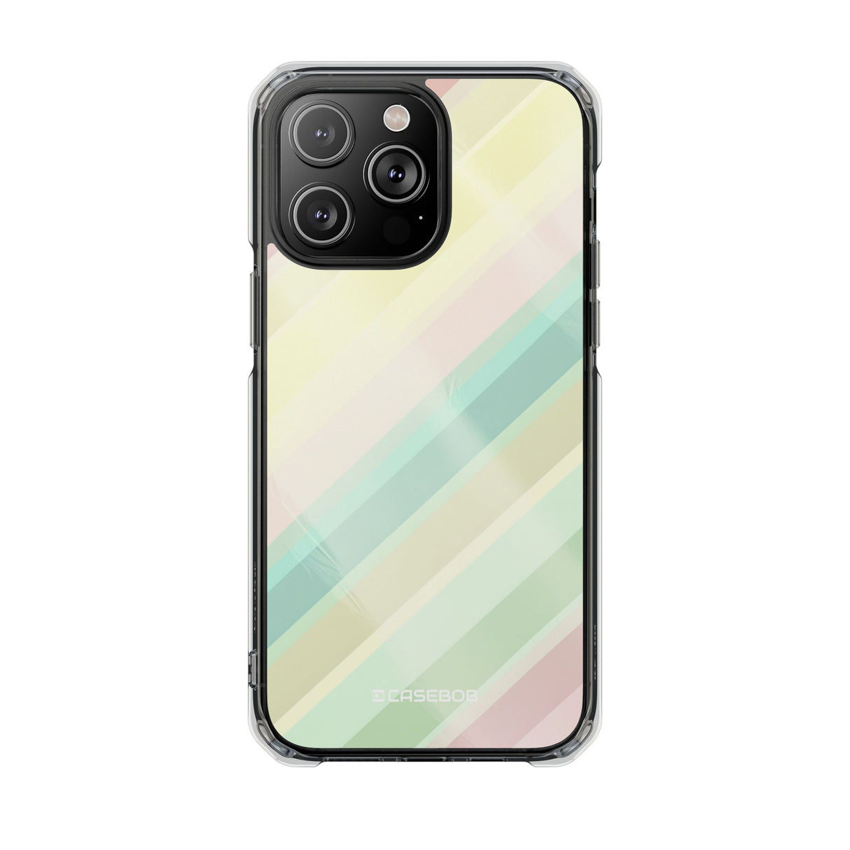 Pastel Color Pattern | Phone Case for iPhone (Clear Impact Case - Magnetic)