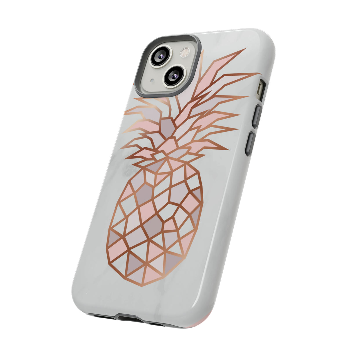 Pineapple Rose Gold - Protective Phone Case