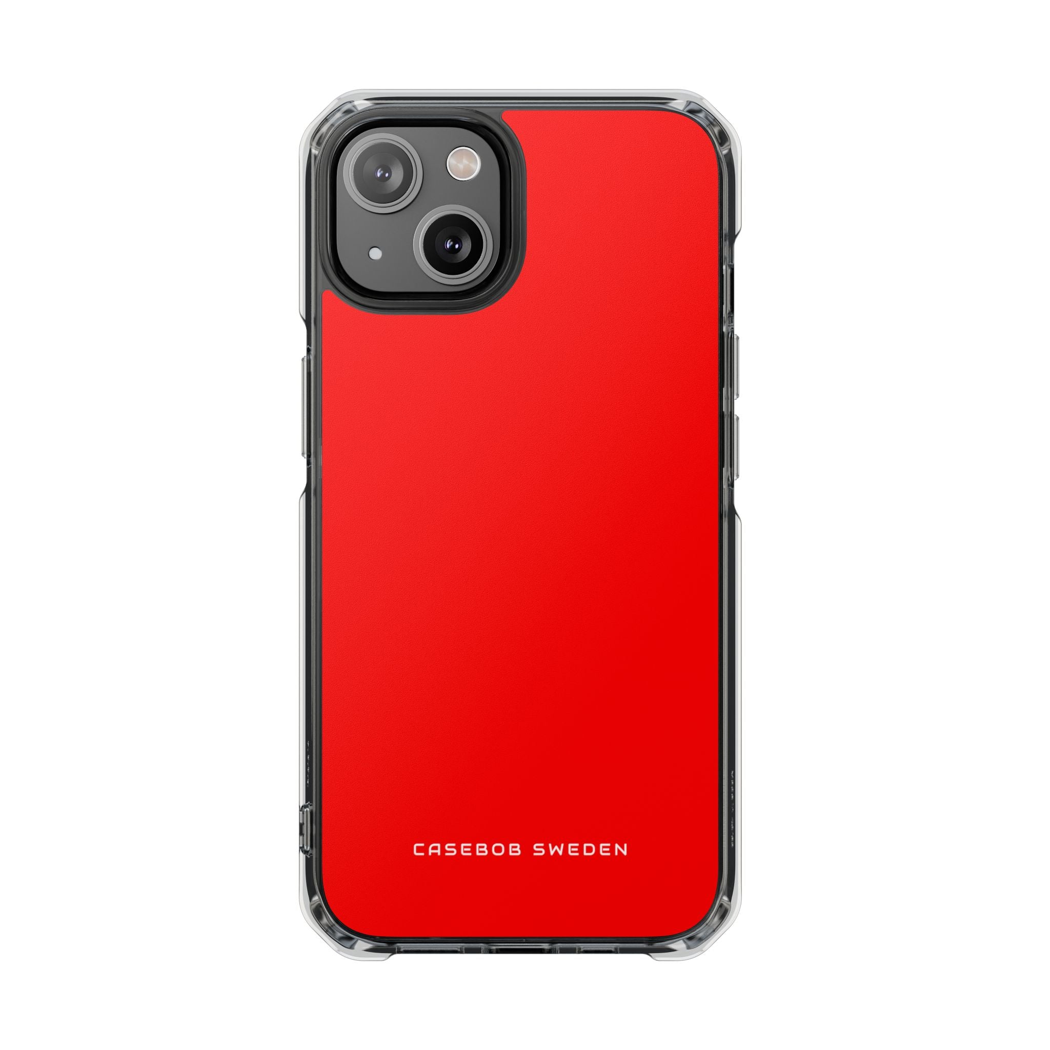 Red iPhone 14 - Clear Impact Phone Case