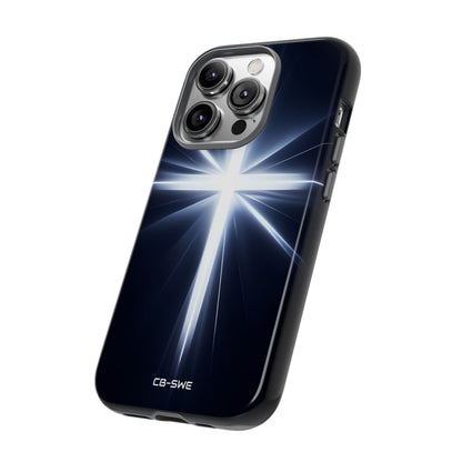 Luminous Cross Radiance - iPhone Case