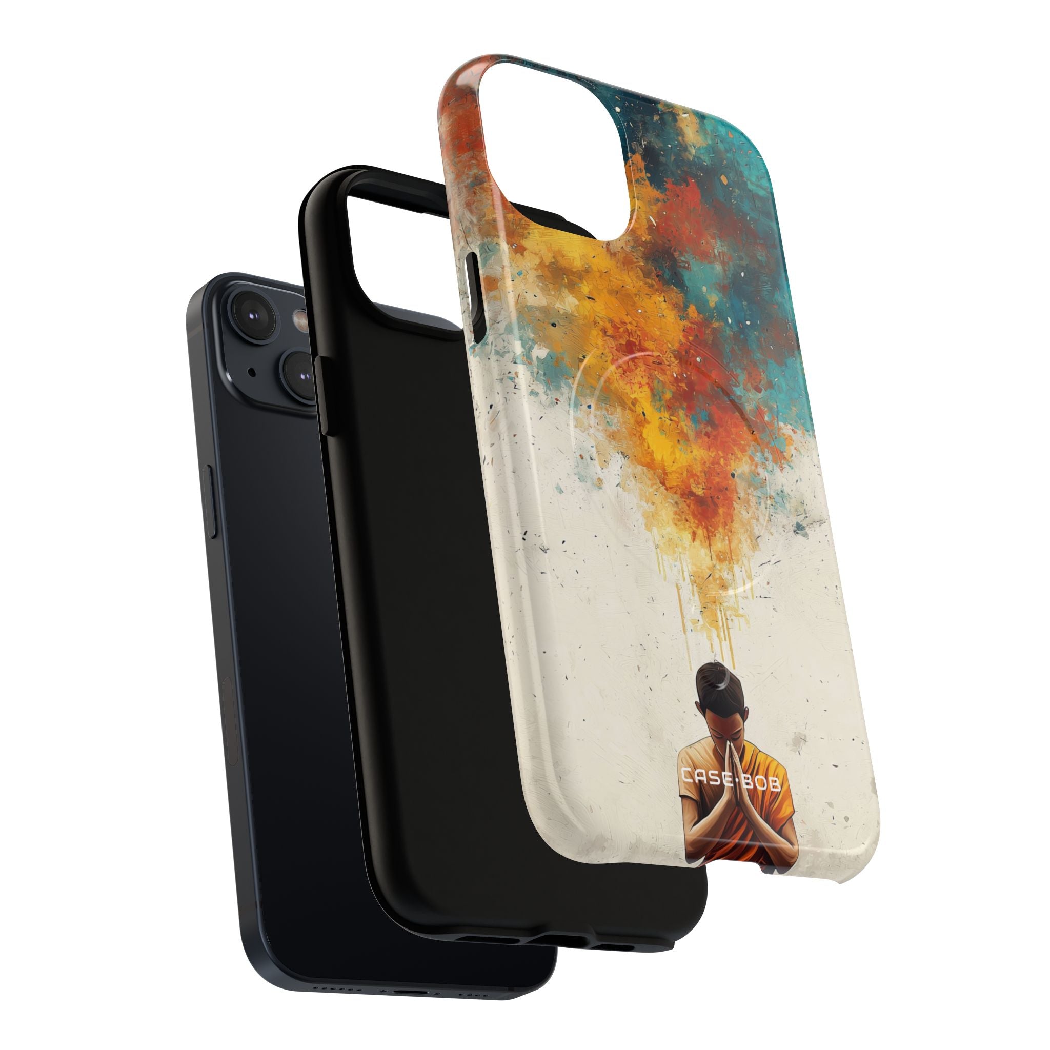 Meditative Glow iPhone 14 Plus Case - Tough+