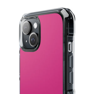 Deep Cerise | Phone Case for iPhone (Clear Impact Case - Magnetic)