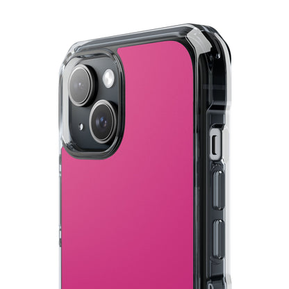 Deep Cerise - Clear Impact Case for iPhone