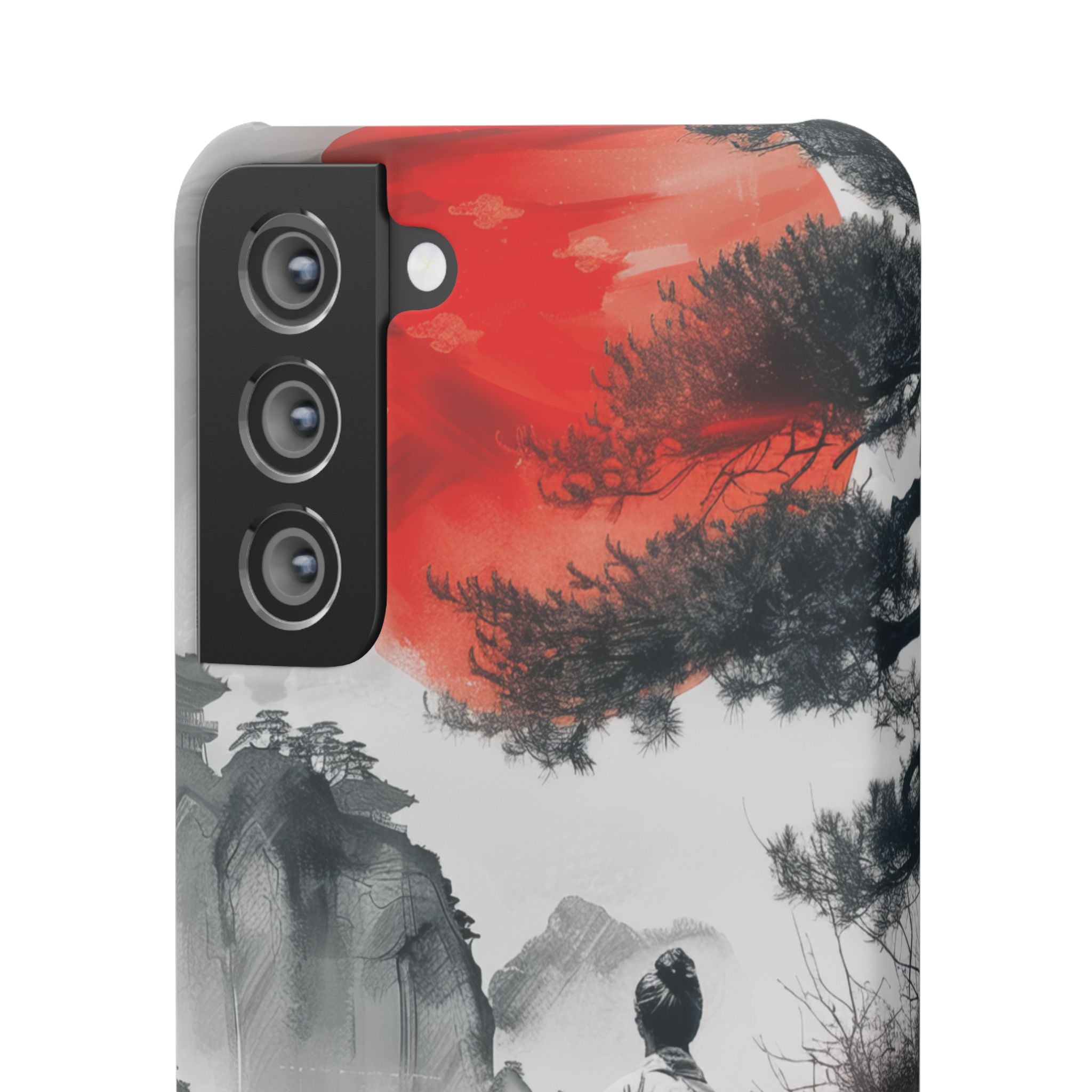 Zen Harmony: Japanese Serenity in Motion Samsung S21 - Slim Phone Case