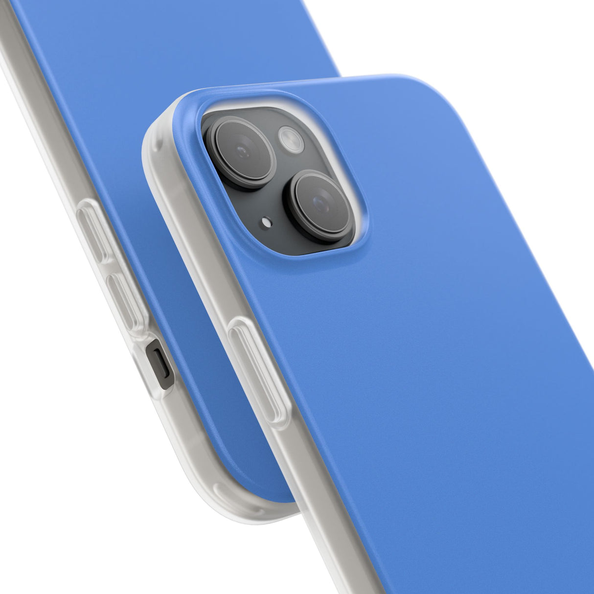 Vereinte Nationen Blau | Handyhülle für iPhone (Flexible Hülle) 