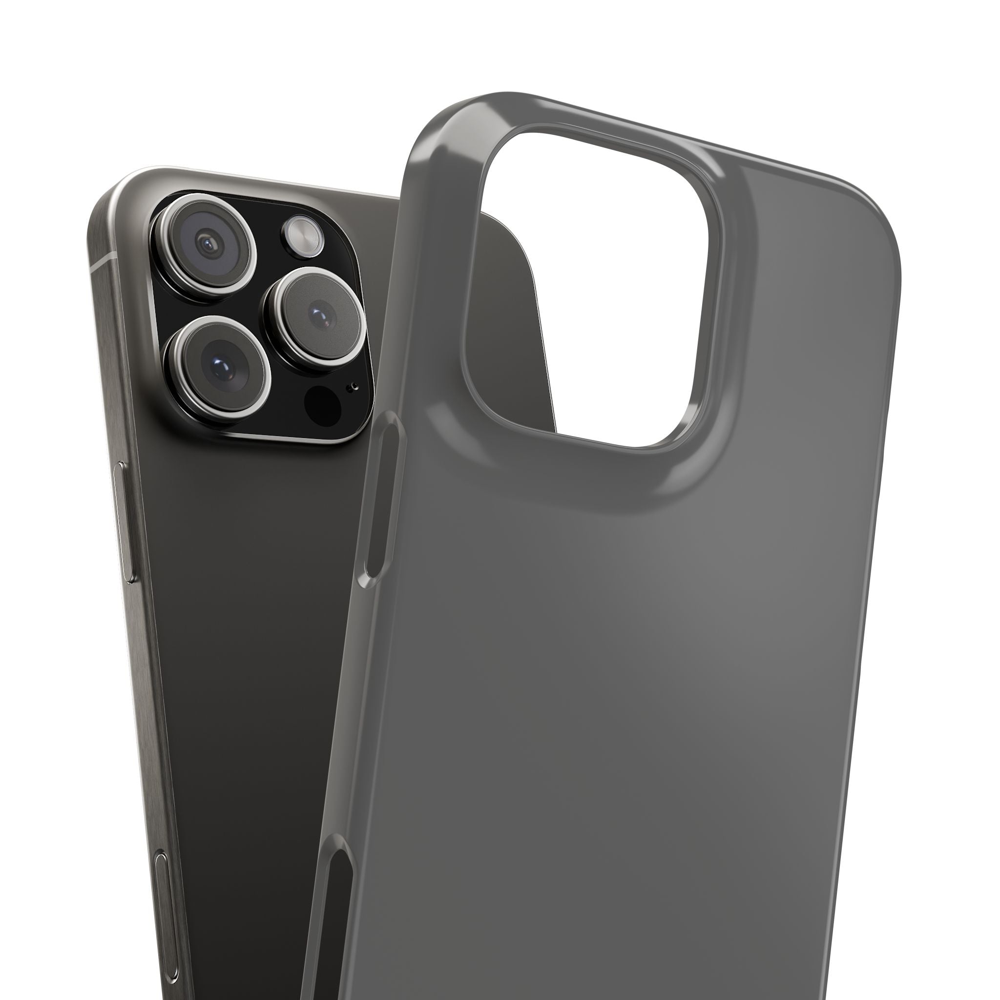 Dim Gray iPhone 16 - Slim Phone Case