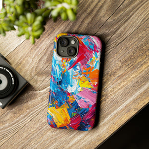 Painterly Spectrum Charm - Protective Phone Case