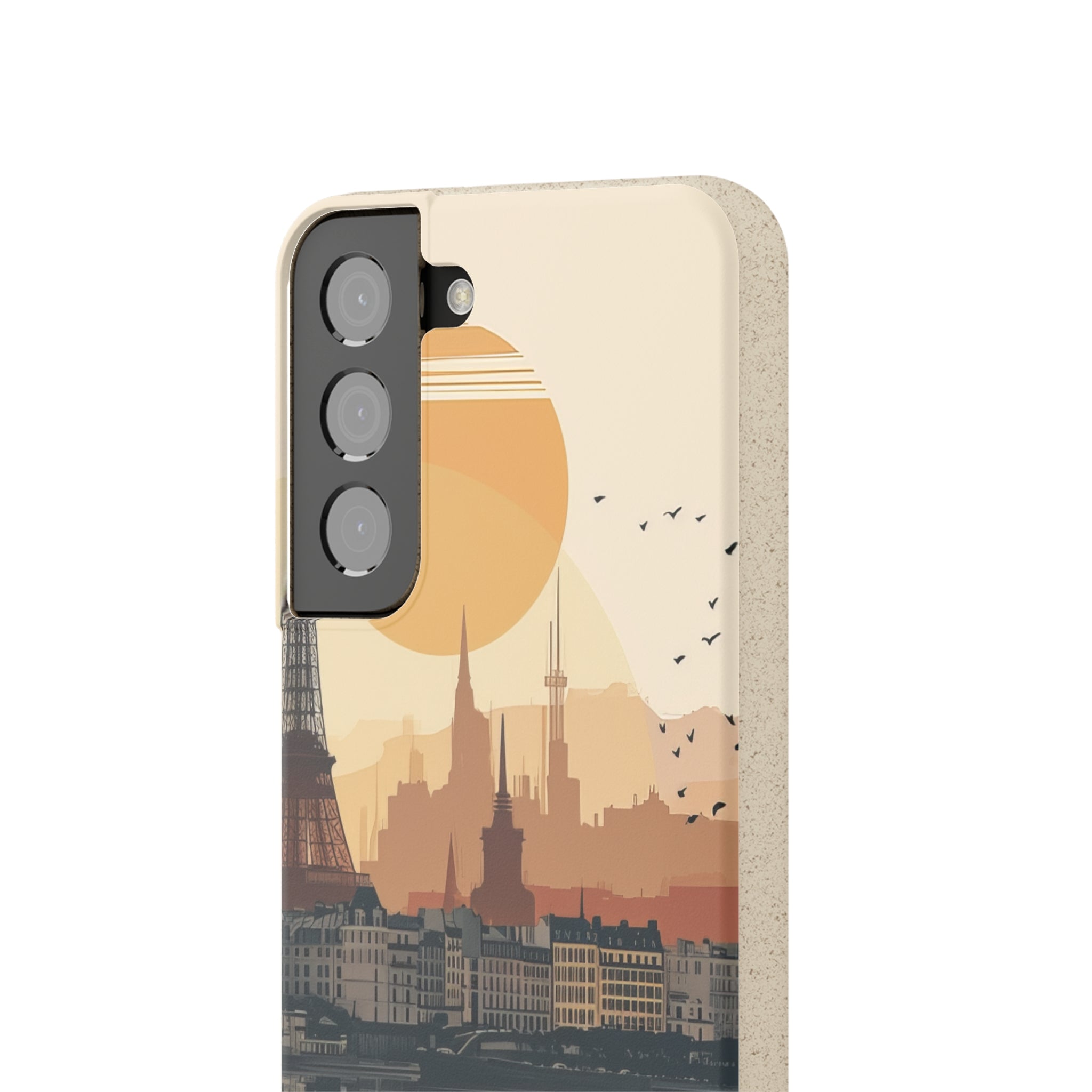 Parisian Sunset Serenity | Biodegradable Phone Case