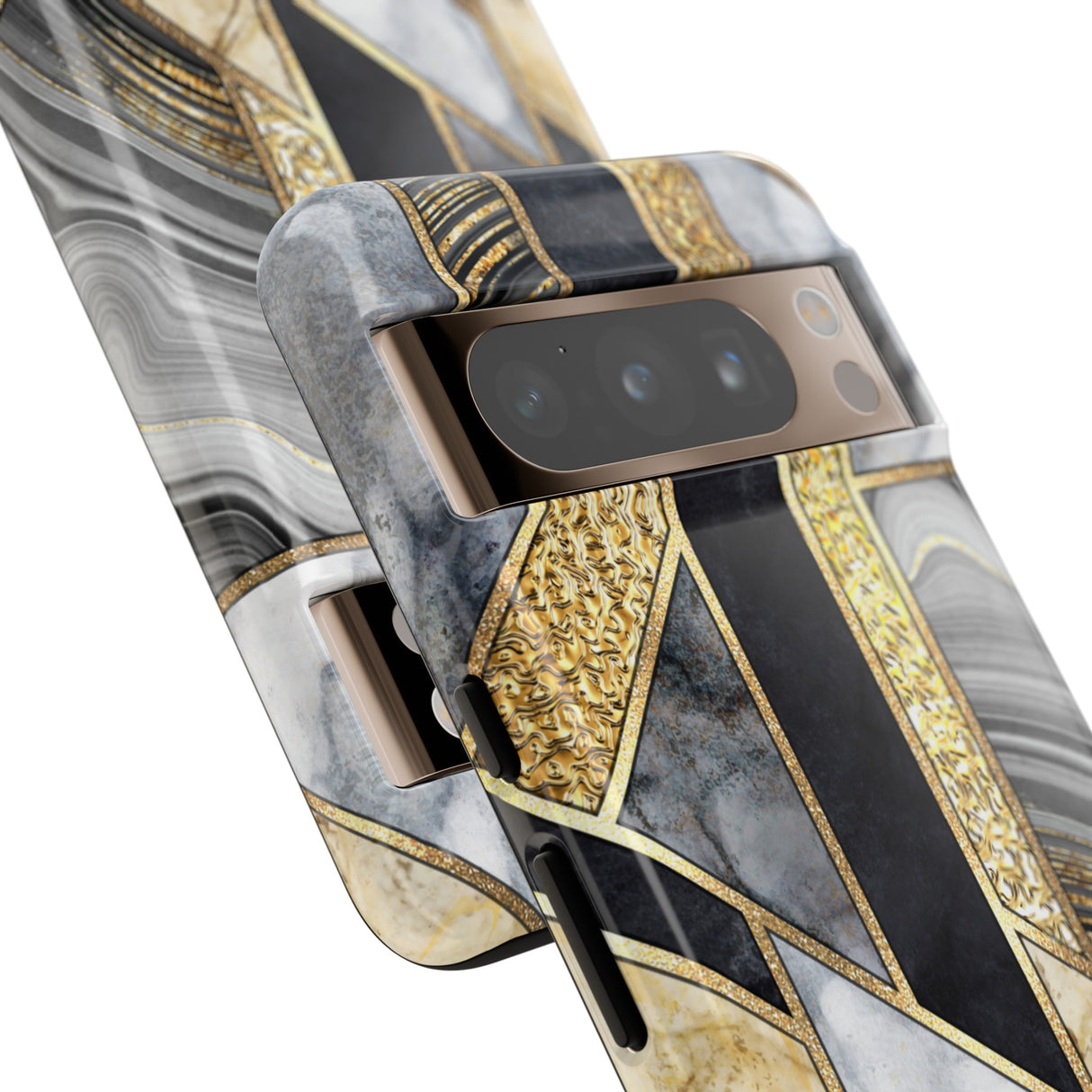 Gold Art Deco - Schutzhülle für Handy